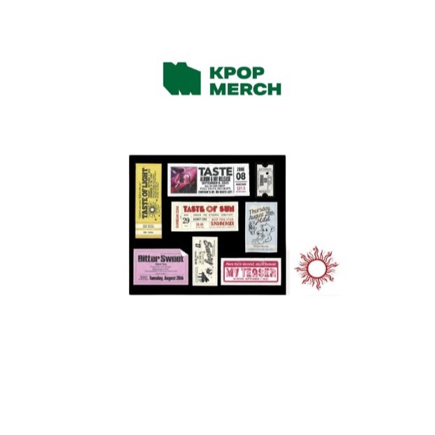 2025 HAECHAN 1ST  ALBUM 'TASTE'  TATTOO + STICKER SET