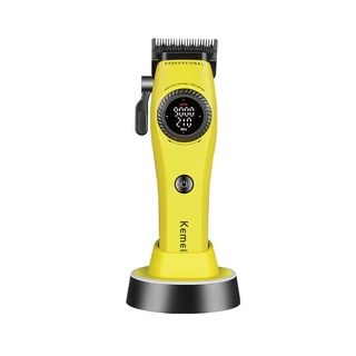 KEMEI km1735 ปัตตาเลี่ยนตัดผมไร้สาย Brushless ปรับระดับรอบได้ 9000รอบ มีจอlcd บอกค่าสถานะ