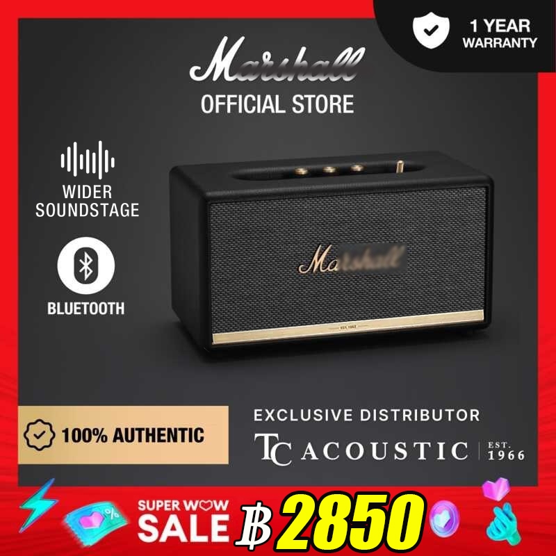 【จัดส่งจากกรุงเทพฯ】Stanmore II ลำโพงบลูทูธ M18 ลําโพง bluetooth ลําโพง ลำโพงบลูทูธไร้สาย เบสหนัก ลำโ