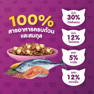 WHISKAS วิสกัส จูเนียร์ อาหารลูกแมว ชนิดแห้ง 2.7 กก. (4 แพ็ก)