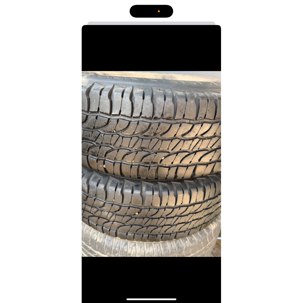 ยางมือสอง 265/70/16 Michelin LTX Force ปี19 ราคาต่อเส้น