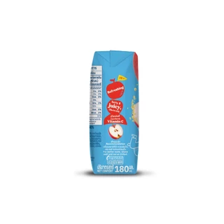 CHABAA น้ำแอปเปิ้ลผสมน้ำองุ่น 40% 180 มล. (18 กล่อง)