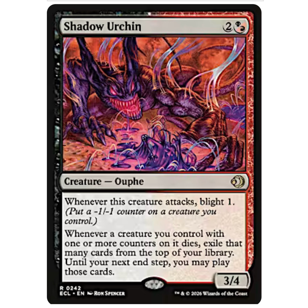 Lorwyn Eclipsed: Shadow Urchin