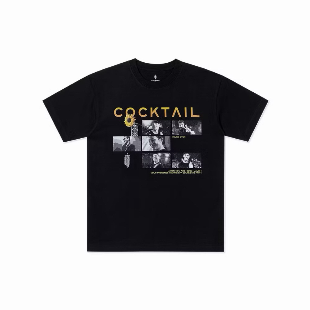 COCKTAIL YOURS EVER T-SHIRT