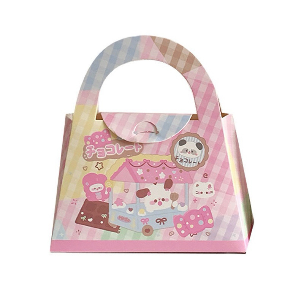 กล่องของขวัญหิ้วลายน่ารัก | กล่องแพ็กเกจพาสเทล | Gift Box คิ้วท์ๆ - รูปที่ 4