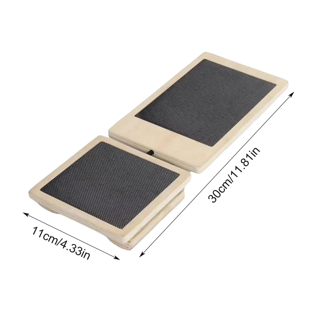 Ankle Balance Board ไม้โยกฝึกการทรงตัว เสริมความแข็งแรงข้อเท้า Foot Stretcher กันลื่น สำหรับออกกำลังกาย TH - รูปที่ 7