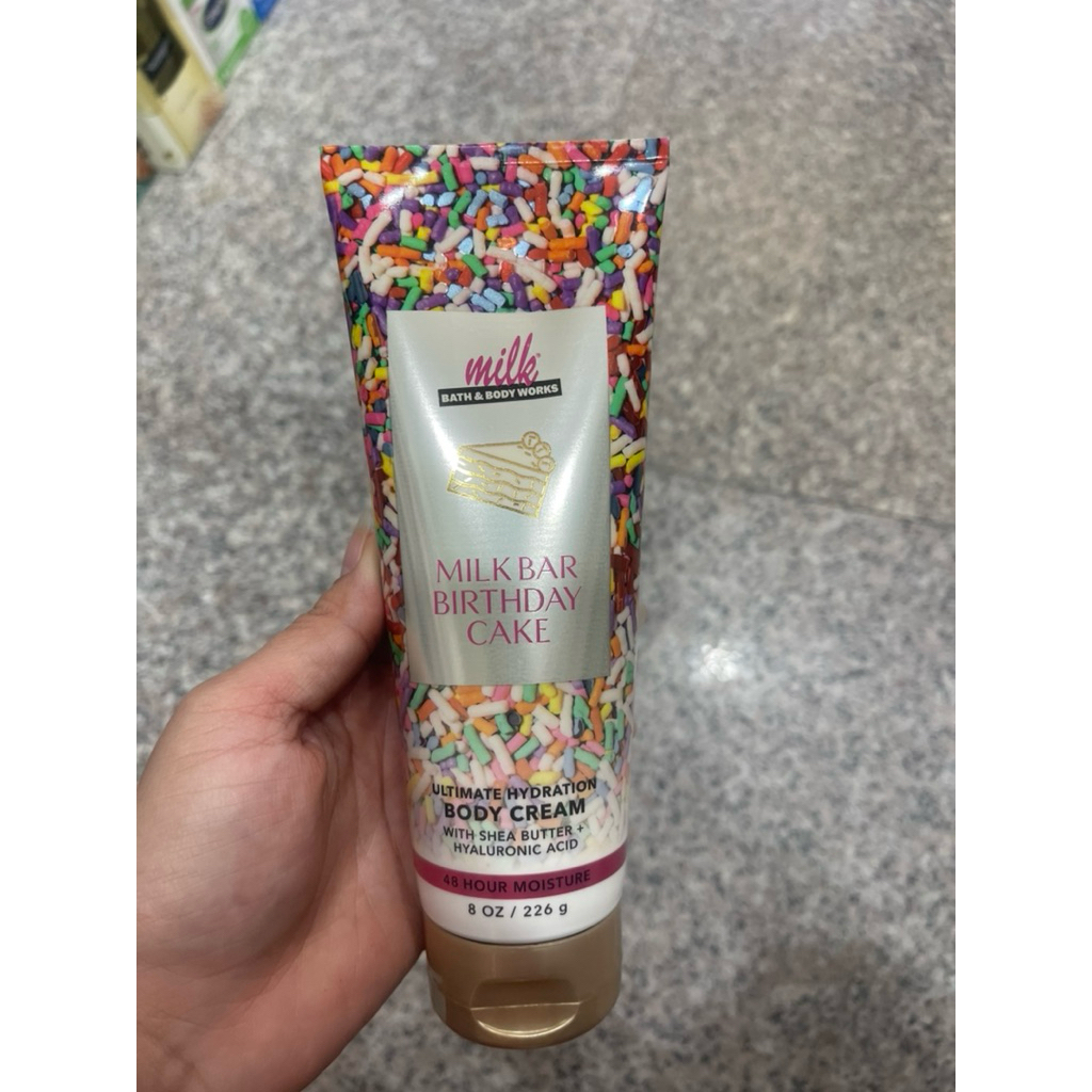 Bath & Body Works Milk Bar Birthday Cake Body Cream 226g. ของแท้ - รูปที่ 3