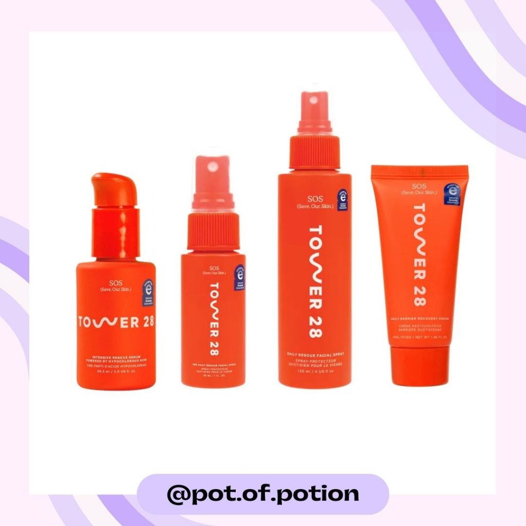 พร้อมส่ง Tower 28 — SOS Rescue Spray / Serum / Cream