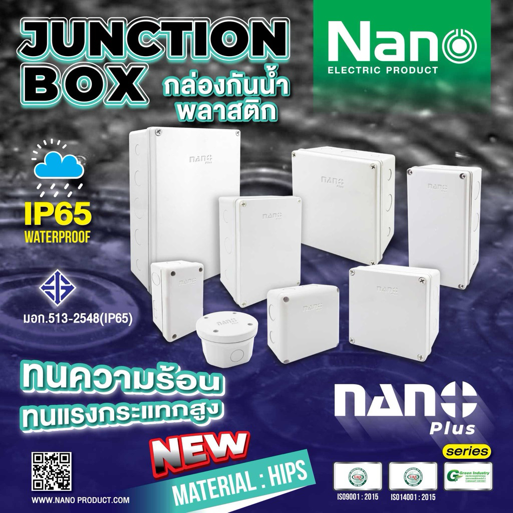 Nano กล่องดี กันน้ำได้: ติดตั้งง่าย ปลอดภัยทุกจุดเชื่อมต่อ