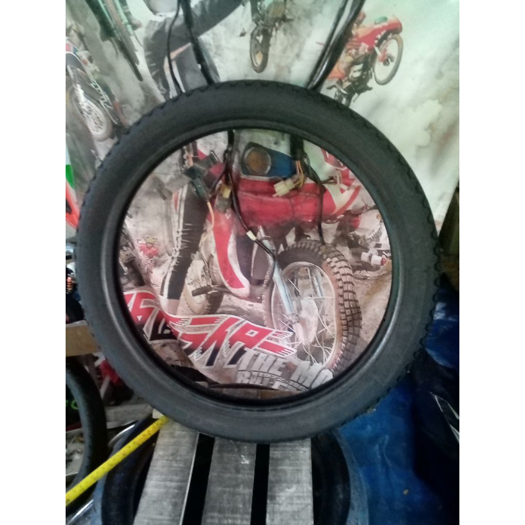 มิชลิน.michelin m35ยางเวฟ100.125.110i.wave.ยางรถมอไซพ่วงข้างรถซาเล็งขอบ17ขนาด2.50-17