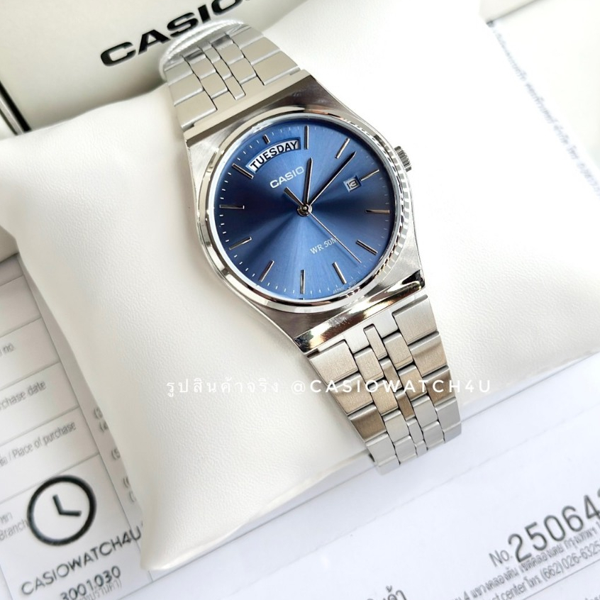 CASIO นาฬิกาข้อมือ รุ่น MTP-B146D-2A รับประกันศูนย์เซ็นทรัล cmg