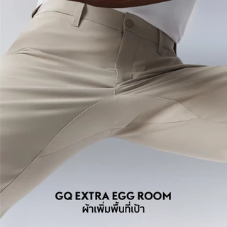 GQ Performance Pants™ กางเกงเป้าใหญ่ ไข่ไม่เบียด กางเกงผู้ชายทรงตรง สีดำ 3in1 ใส่ทำงาน ใส่เที่ยว ใส่ออกกำลังกาย