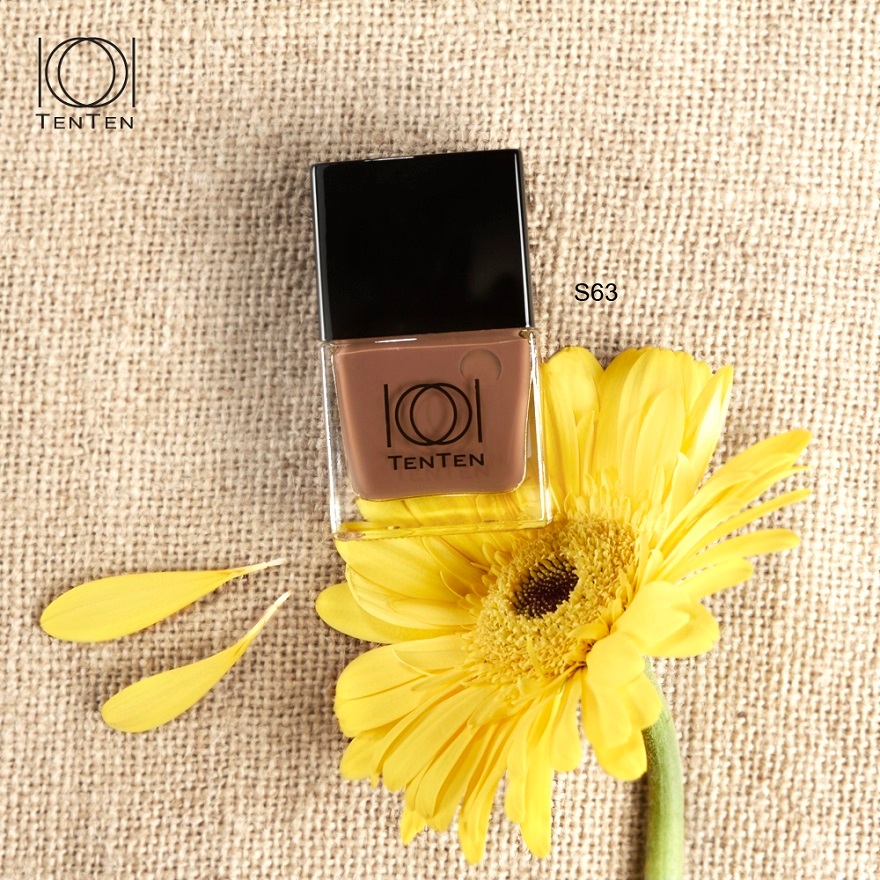 Ten Ten Nail Color 12ml Brown TTS63  เท็นเท็น น้ำยาทาเล็บ #TTS63 - รูปที่ 2