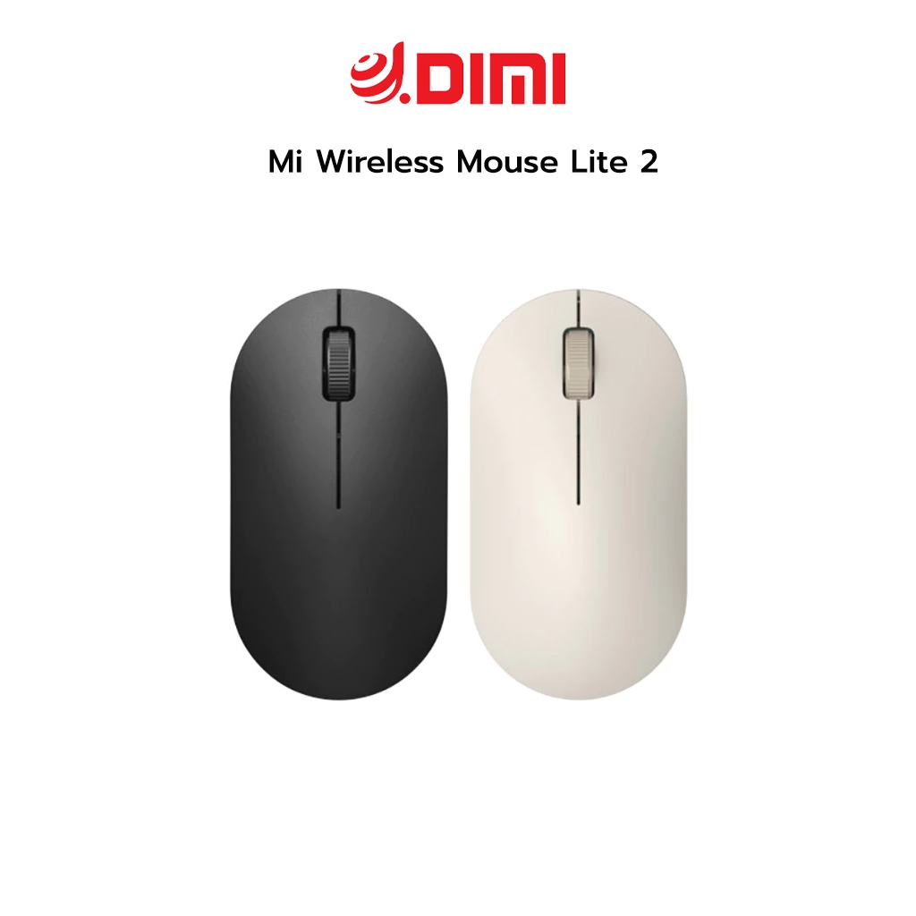 Xiaomi Mi Wireless Mouse Lite รุ่น 2 เมาส์ไร้สาย 2.4 GHz 1000 DPI
