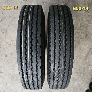 ยางบรรทุก ยางรถไถนา 600-14/650-14 ดอกสร้อย ยี่ห้อ Siames