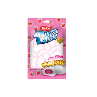 เออโก้ มาร์ชแมลโลว์สอดไส้ รสสตรอเบอร์รี่ 100 กรัม / Marshmallow Filled with Strawberry 100 g.