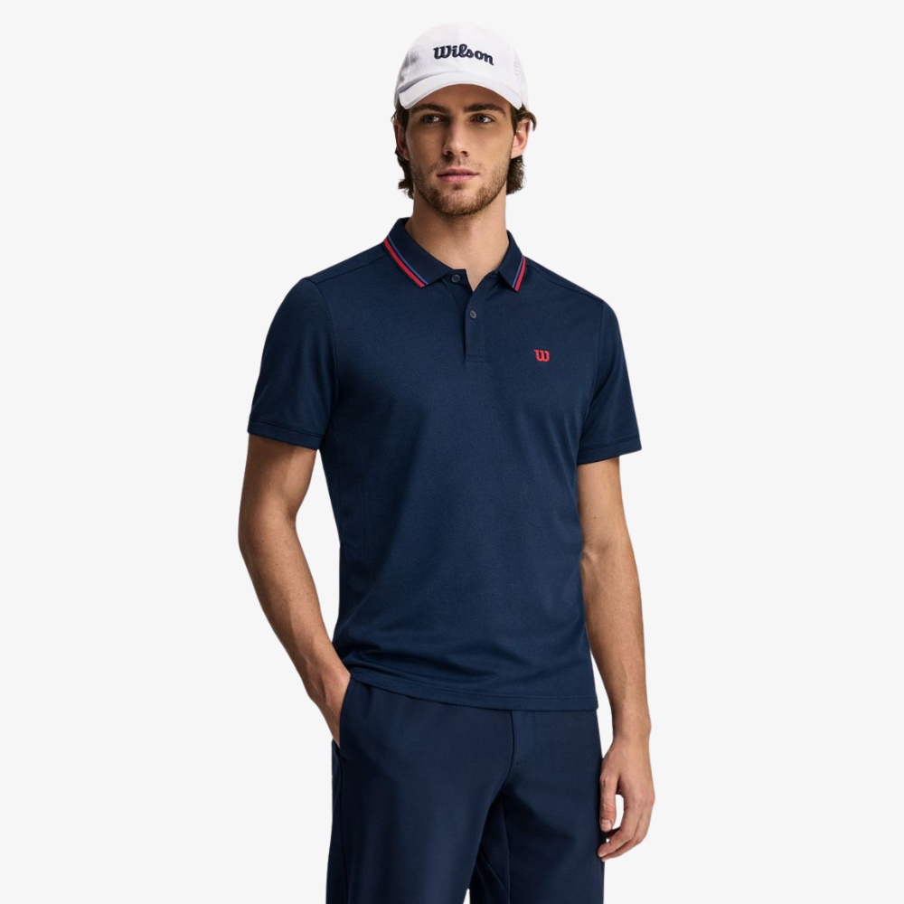 Wilson Men ALL SEASONS SEAMLESS POLO WN00113U001001 Official Store