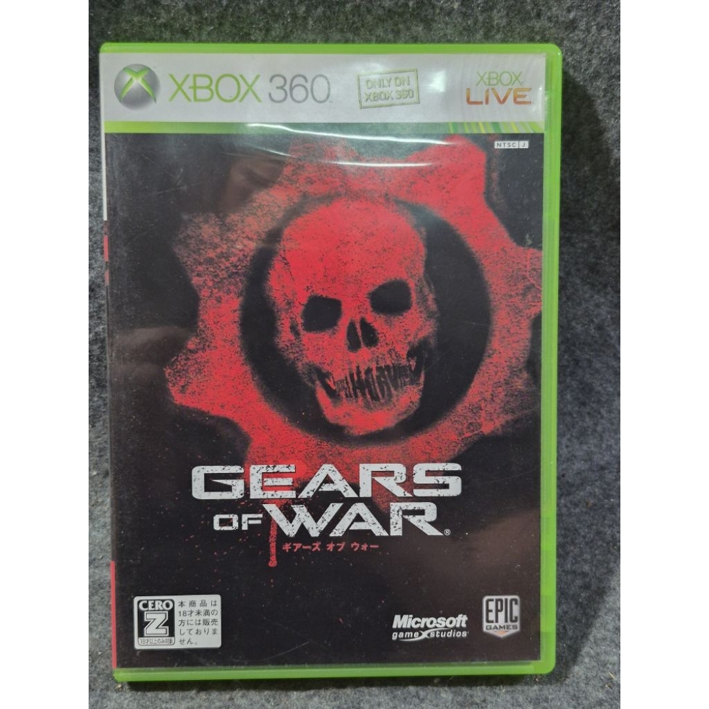 แผ่นแท้ XBOX 360 Gears of War (japan) U19-00046