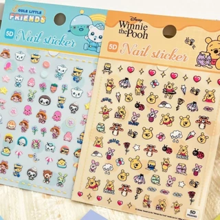 พร้อมส่งจากไทย!!! สติกเกอร์ติดเล็บ สติกเกอร์ลายนูน สติกเกอร์ 5D ลายSanrio Disney สติกเกอร์ตกแต่ง ติดสมุดสิ่งของน่ารัก