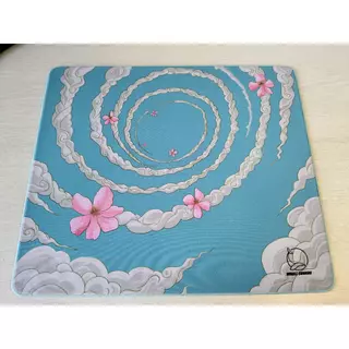 (พร้อมส่ง!)แผ่นรองเมาส์ WhaleSounds CloudWisp (ผิวBalance) 490x420 หนา4MM Uncoated