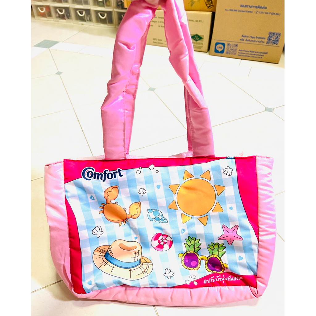 Comfort กระเป่านุ่มนิ่มคอมฟอร์ท ลาย The Sea สินค้าพรีเมี่ยมคอมฟอร์ท 2025