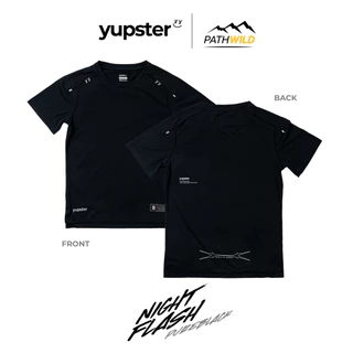 YUPSTER UNISEX RUNNING T-SHIRT NIGHTFLASH COLLECTION เสื้อวิ่ง Yupster รุ่น Nightflash ผ้าแห้งเร็ว ลดการเสียดสี