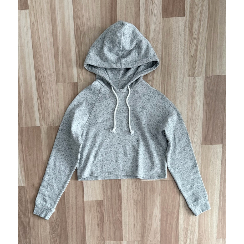 h&m swetshirt crop hoodie
