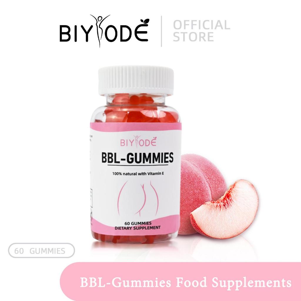BIYODE BBL GUMMIES Food Supplements เพิ่มขนาด ความกระชับ และรูปทรงของสะโพก