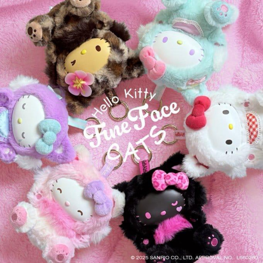 พวงกุญแจตุ๊กตา คิตตี้ ซานริโอ้ Sanrio Hello kitty นำเข้าจากประเทศญี่ปุ่นแท้100%