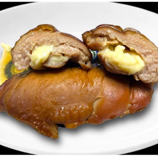 ไก่ม้วนชีสรมควัน ปรุงสุก แช่แข็ง ขนาด 400 กรัม