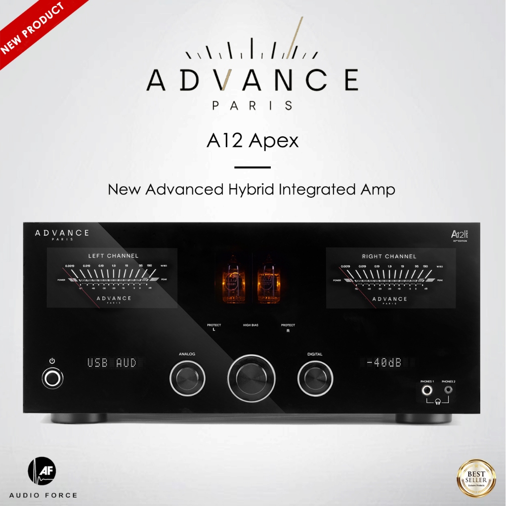 Advance Paris A12 Apex - New Advanced Hybrid Integrated Amp