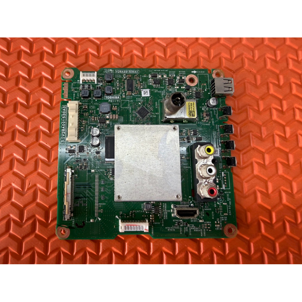 เมนบอร์ดทีวีTOSHIBAรุ่น 40L2450VT พาสบอร์ด V28A001530A0