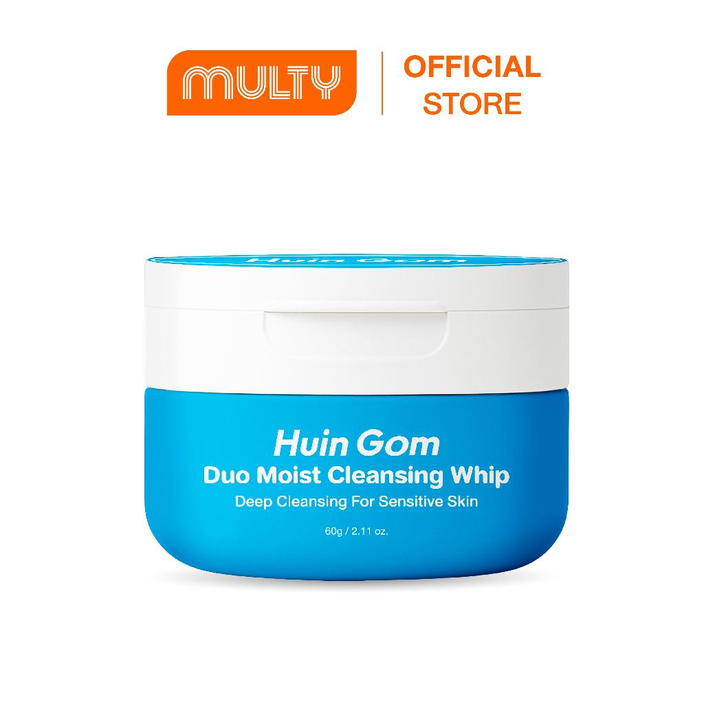 Huin Gom Duo Moist Cleansing Whip 60 g.คลีนซิ่งวิปล้างเมคอัพ
