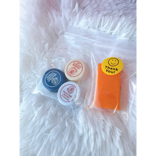 สบู่ส้มก้อนเล็ก 15กรัม 3 ตลับ 2.5กรัม P.110