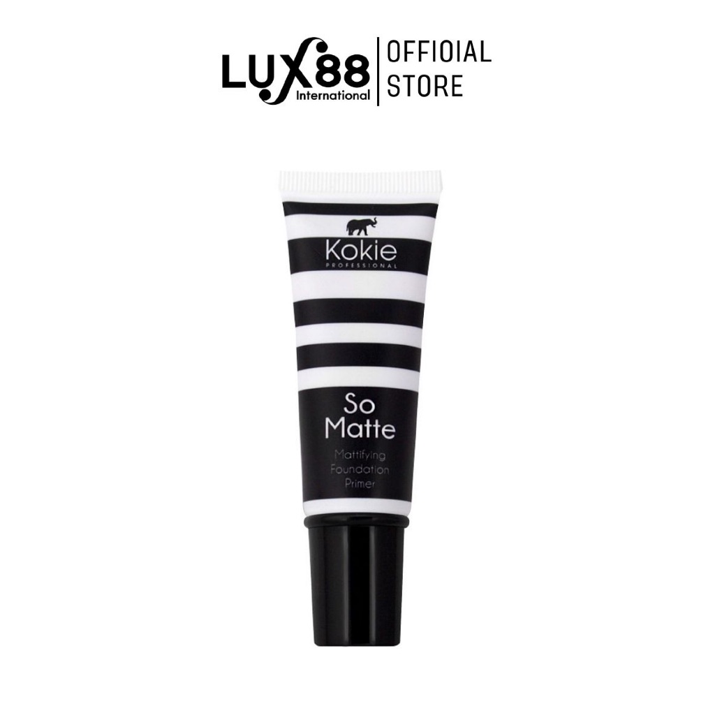 Kokie So Matte Foundation Primer 20ml ไพรเทอร์คุมมัน ช่วยปรับผิวให้รองพื้นติดทนเกลี่ยง่ายไม่เป็นคราบ