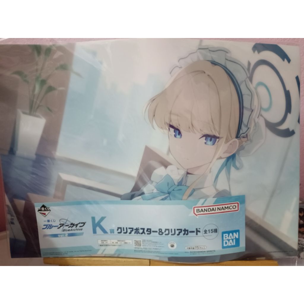 Blue Archive Clear Poster & Clear Card Toki - โปสเตอร์และการ์ดเกม