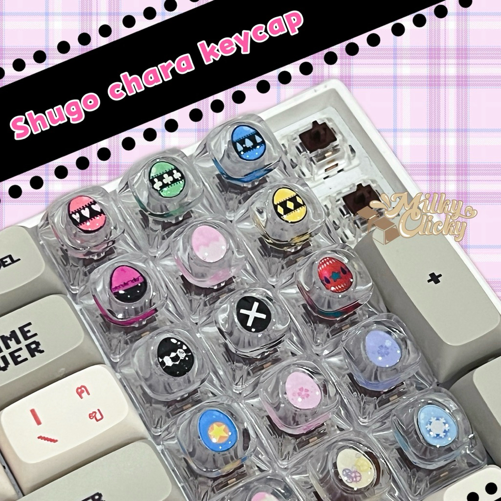 Shugo Chara mechanical Keycap คีย์แคปไข่ผู้พิทักษ์[คีย์แคปเมคานิคอล]