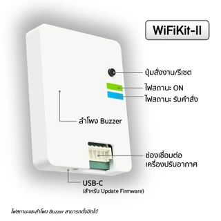 (ใช้กับแอป Tuya) Wi-Fi Module สำหรับควบคุมแอร์ Toshiba / Carrier