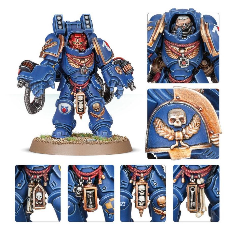 WARHAMMER 40K SPACE MARINES PRIMARIS AGGRESSORS / AGGRESSORS Squad พร้อมส่ง Add On Paint สีได้นะคะ Bewitched - รูปที่ 2