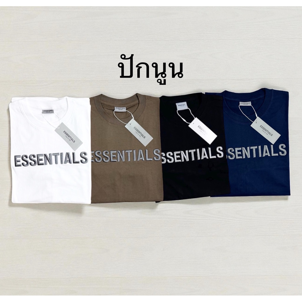 🌟STF_SHOP🌟เสื้อยืด แขนสั้น คอกลม[ งานปัก ] โอเวอร์ไซค อก44-46 ยาว29