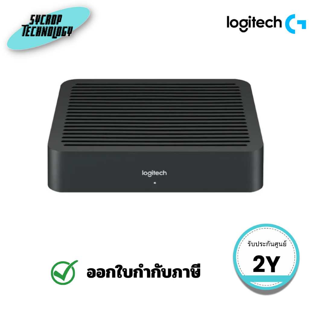 Logitech Rally Ultra-HD ConferenceCam - BLACK - TABLE HUB - WW-9004 (993-001952) ประกันศูนย์