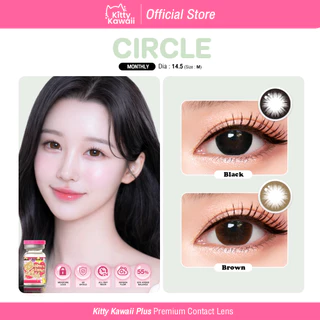 Kitty Kawaii Contact Lens : Circle - คอนแทคเลนส์รายเดือนคิตตี้ คาวาอิ พัส (VIAL)