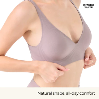 RIMURU รุ่น RIMU BRA เจลลี่บรา บราไร้ขอบ ไร้โครง แบรนด์แท้จากญี่ปุ่น ใส่สบาย เนื้อผ้านิ่ม เก็บทรงดี