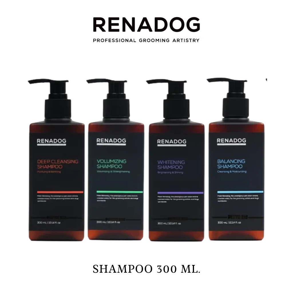 Renadog Shampoo 4 สูตร ขนาด 300 ml.