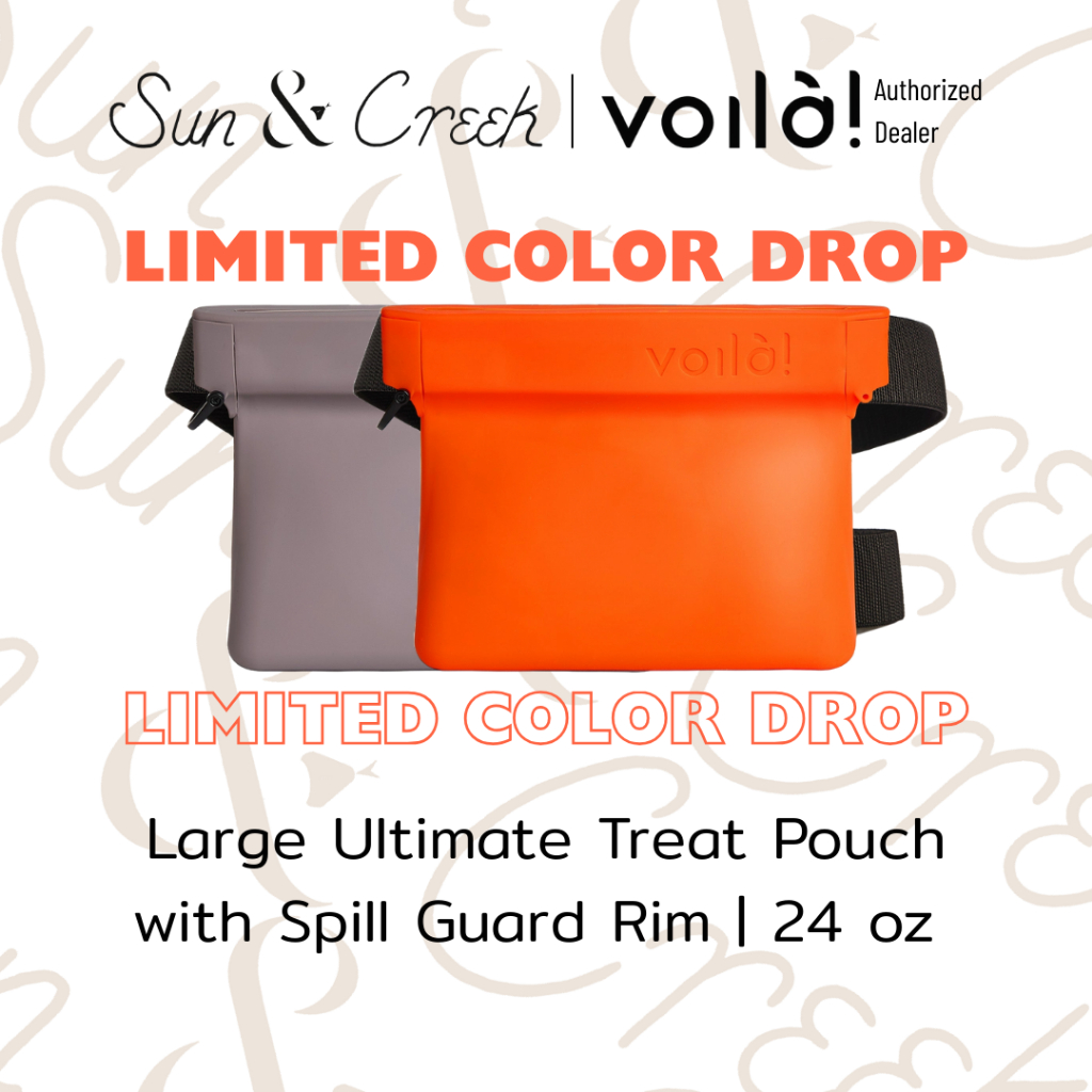 [LIMITED COLOR DROP] กระเป๋าฝึกสุนัข Voilà Large Ultimate Treat Pouch with Spill Guard Rim | 24 oz