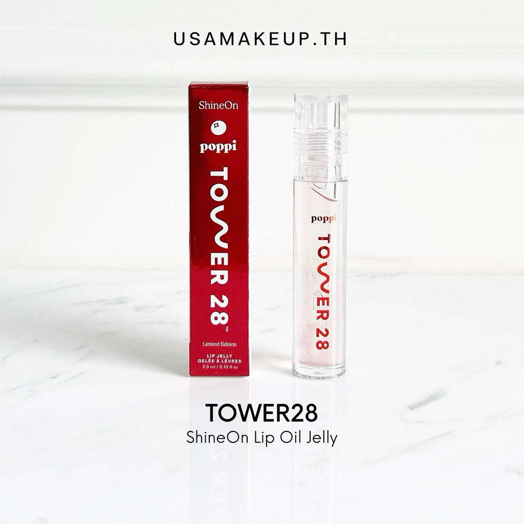 TOWER28 ShineOn Lip Jelly ลิปกลอส พร้อมส่ง & แท้