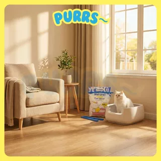 [ส่งฟรี] Purrs (My Paws) ที่หนีบถุงทราย ใช้กับถุงทรายขนาด 24L. ได้ ยาว40ซม.