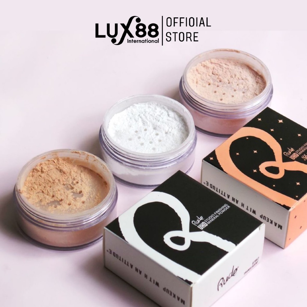 UHD STUDIO FINISHING Mineral Powder แป้งฝุ่นคุมมัน เนื้อเบา คุมมันดีมากๆ ให้ผิวออร่าขึ้นกล้อง