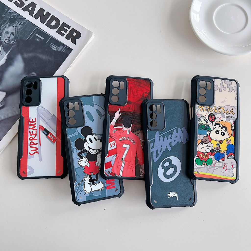เคสการ์ตูนกันมุม สำหรับรุ่น Redmi15C RedNote14 RedmiNote13 RedmiNote12 Redmi12 RedmiNote11Pro Redmi1