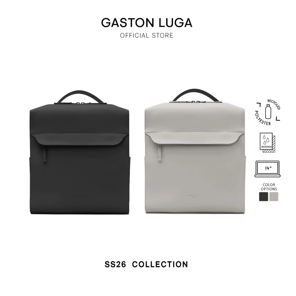Gaston Luga รุ่น Splash Bpro Backpack 14" กระเป๋าใส่เอกสาร สะพายหลัง กันน้ำได้